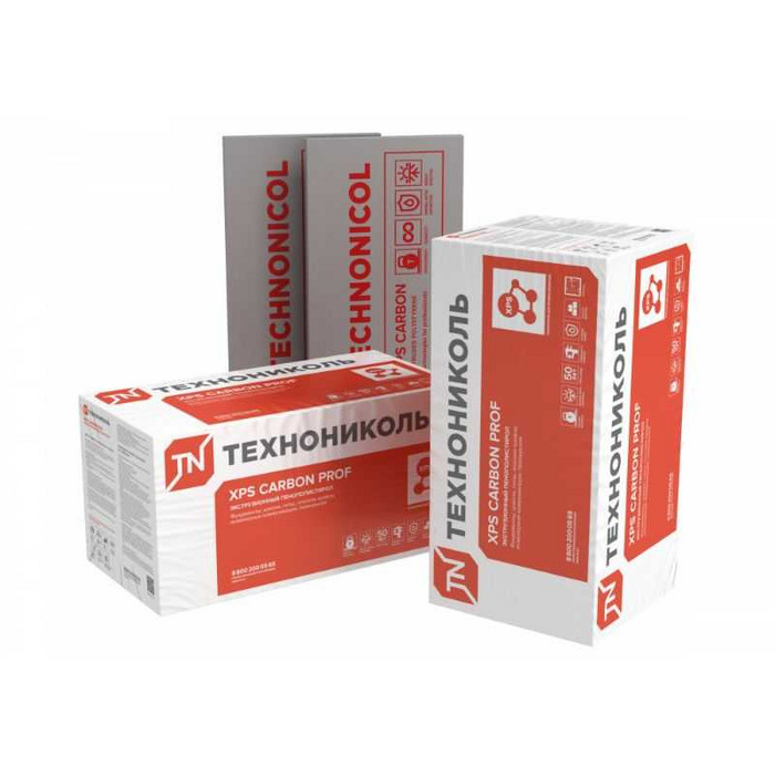Технониколь XPS CARBON PROF 300 50х580х1180-L